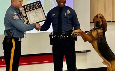 AHS Alumni Graduates top of his class to become a Police Dog!