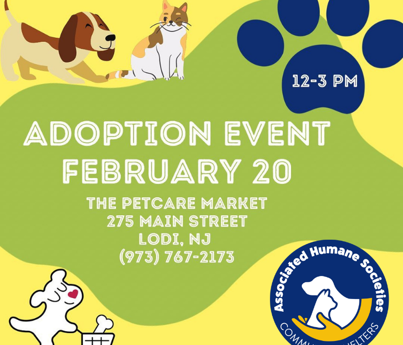 AHS Newark Adoption Event at the PetCare Market