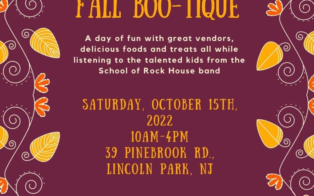 8th Annual Fall Boo-Tique