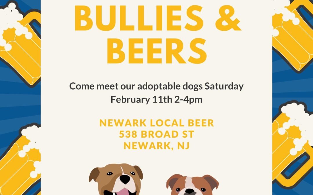 Bullies and Beers Adoption Event